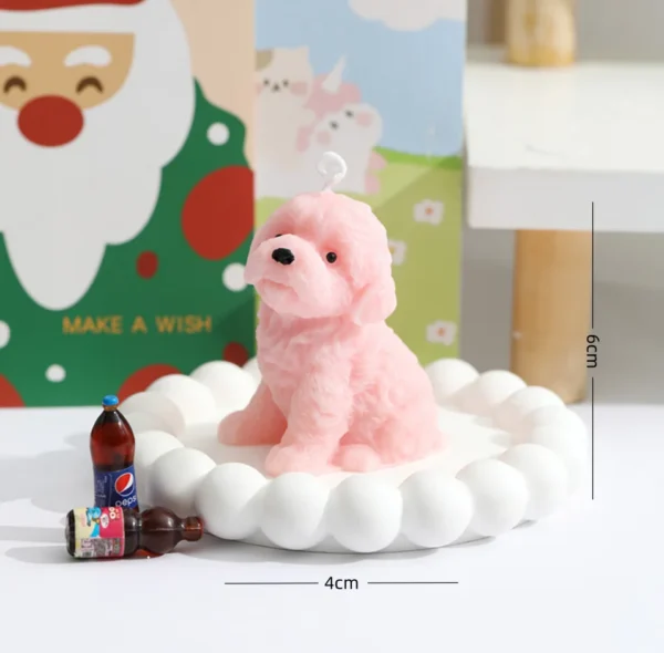 Baby Give Away Gifts Teddy Dog Scented Candle Aesthetic Decoration Room Cute Animal Fragrant Candles Photo Props Birthday Candle - Image 9