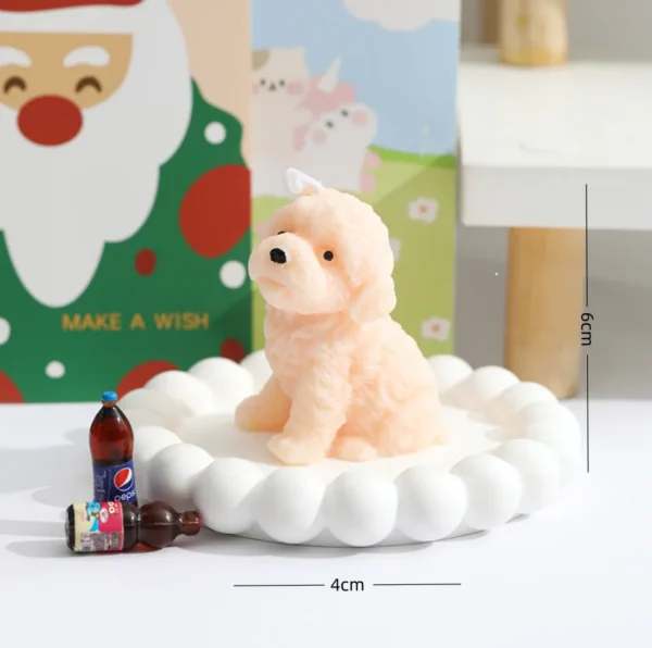 Baby Give Away Gifts Teddy Dog Scented Candle Aesthetic Decoration Room Cute Animal Fragrant Candles Photo Props Birthday Candle - Image 8