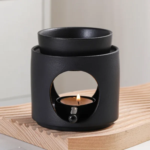 3 in 1 Tranquilize Essential Oil Furnace 100ml Home Fragrance Stove Candle Heating Censer Ceramics REED DIFFUSER Incense Burner - Image 2